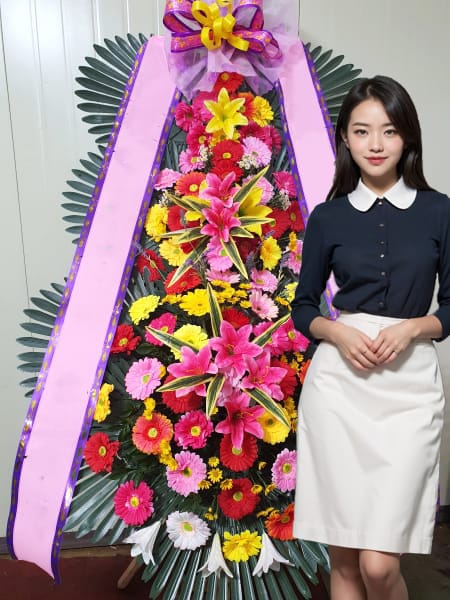 웨스턴베니비스 신도림점 3단화환 기본형